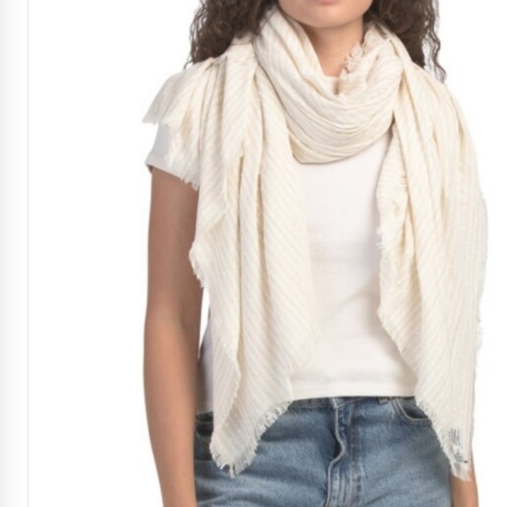 rag & bone Astra Lurex Scarf